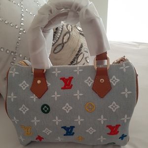 SOLD  Fun Denim Bag!